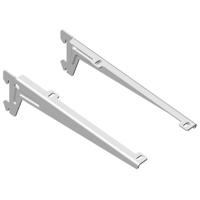 Winkelträger 10300 L.230mm p.Träger 55kg STA weiß - thumbnail