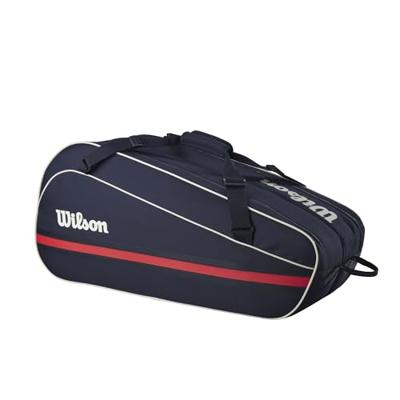 Rackettas Wilson 6Pk Team Racket Bag 2025 Donkerblauw