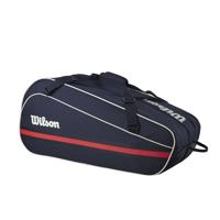 Rackettas Wilson 6Pk Team Racket Bag 2025 Donkerblauw - thumbnail