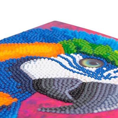 Diamond painting papegaai kaart maken