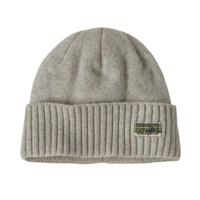 Patagonia Brodeo Beanie Muts OG Legacy Label: Crisp Grey One Size - thumbnail
