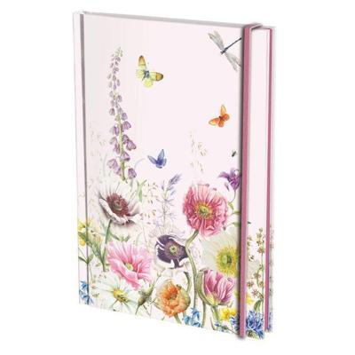 Notitieboek A5, harde kaft: Wild Flower Field, Janneke Brinkman-Salentijn