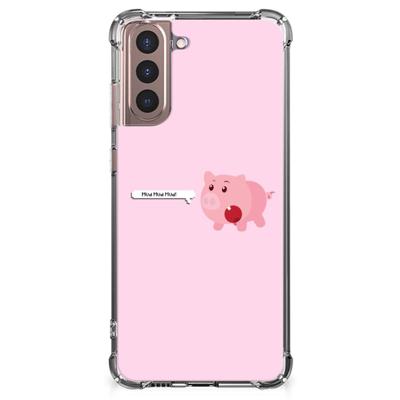Samsung Galaxy S21 Plus Stevig | Bumper Hoesje | Pig Mud