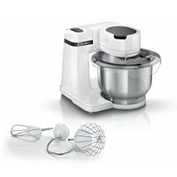 Bosch MUM Serie 2, 700 Watt, Edelstahl-Rührschüssel, weiß Foodprocessor 700 W Wit - thumbnail