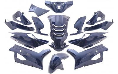 Edge Plaatset 14-delig voor peugeot speedfight 4 - blauw metallic