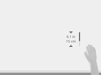 Wacom Pen for DTC133 stylus-pen Zwart, Wit 11,1 g - thumbnail