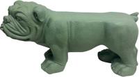Leitmotiv Outdoor Bench Dog Grayed Jade - thumbnail