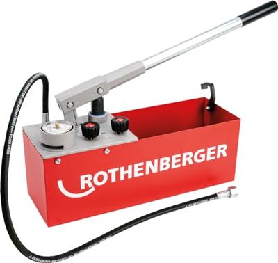 Rothenberger Testpomp | 0-60 bar R 1/2 inch | zuigvolume per hefslag ca. 45 ml | 1 stuk - 60200 - 60200 - thumbnail