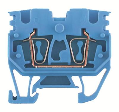 Weidmüller 1712790000 Doorgangsserieklem Spanveer Blauw 100 stuk(s)