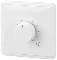Monacor Inbouw (in muur of meubel) PA-volumeregelaar Wit - thumbnail