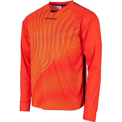Stanno 415004K Vortex Keeper Shirt Long Sleeve Kids - Orange-Black - 128 Stanno 415004K Vortex Keeper Shirt Long Sleeve Kids - Orange-Black - 128