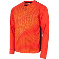 Stanno 415004K Vortex Keeper Shirt Long Sleeve Kids - Orange-Black - 128 - thumbnail