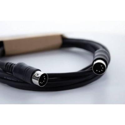 Cordial MIDI Verbindingskabel [1x MIDI-male - 1x MIDI-male] 1.50 m Zwart