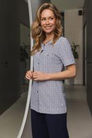 Katoenen grafische pyjama Pastunette - thumbnail