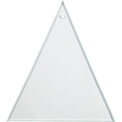 Creativ Company Glazen platen, afm 8x9 cm, dikte 3 mm, 10 stuk/ 1 doos