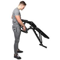 VirtuFit Verstelbare Fitnessbank Pro - Zwart - thumbnail