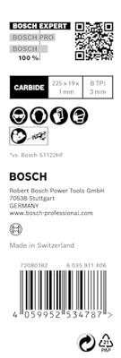 Bosch Accessoires Expert 'Hard Nail Pallets' S 1122 CHM reciprozaagblad 10-delig - 1 stuk(s) - 2608900388