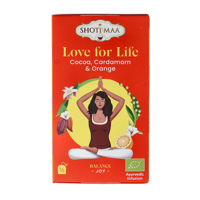 Love for life cocoa, cardamom & orange bio 16 Zakjes - thumbnail