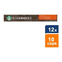 Starbucks - Single Origin Colombia Medium Roast by Nespresso - 12x 10 Capsules - thumbnail