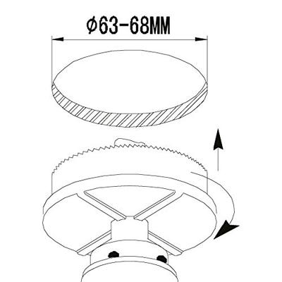 Eglo LedspotPineda (3) 3x6w - 3000K - 7,8cm wit - 95821