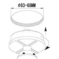 Eglo LedspotPineda (3) 3x6w - 3000K - 7,8cm wit - 95821 - thumbnail