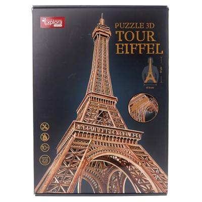 3D-puzzel - Eiffeltoren - EXPLORA - 540041 - 314 stukjes - Niveau 10 - Modelbouwset - Leeftijd 10+