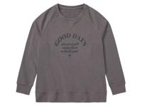 pepperts! Meisjes sweater (146/152, Grijs) - thumbnail