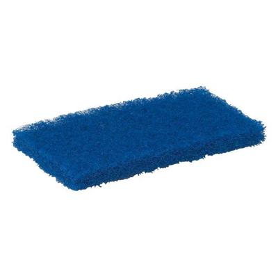 Schuurspons vikan medium125x245x23mm blauw nylon | 10 stuks