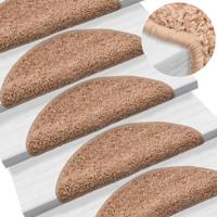 Trapmatten 15 st 65x21x4 cm Beige Halfrond Groot - thumbnail