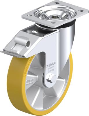 Blickle LK-ALTH 200K-FI Zwenkwiel met rem Wieldiameter: 200 mm Draagvermogen (max.): 600 kg 1 stuk(s)