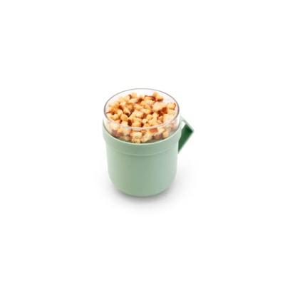 Brabantia Make & Take soepbeker 0,6 liter, kunststof jade green