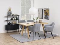 Bendt Wandkast 'Mick' 94 x 114cm, kleur Zwart - thumbnail