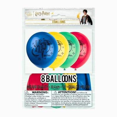 Harry Potter feestballonnen HP kleurrijk 30cm (8st)