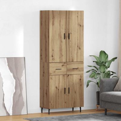 Hoge kast met lade Artisan Eiken 69,5 x 34 x 180 cm