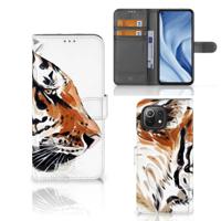 Hoesje Xiaomi 11 Lite 5G NE | Mi 11 Lite Watercolor Tiger - thumbnail