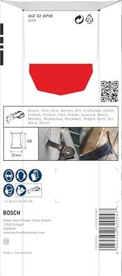 Bosch Accessoires PRO AIZ 32 APIB invalzaagblad | 32 x 50 mm | 5 stuks - 2608669067
