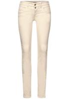 Street One low waist slim fit broek ecru - thumbnail
