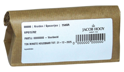 Jacob Hooy Frambozenblad Gesneden