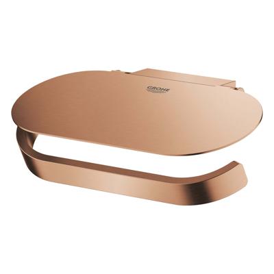 Grohe Toiletrolhouder Selection Met Deksel Warm Sunset Geborsteld Grohe Toiletrolhouder Selection Met Deksel Warm Sunset Geborsteld