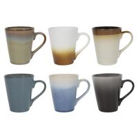 Studio Tavola Koffiekopjes met oor - Storm - 310 ml - 6 stuks - thumbnail