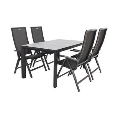 Hartman Valentino/Baltimor 150 cm. verstelbare tuinset - 5-delig