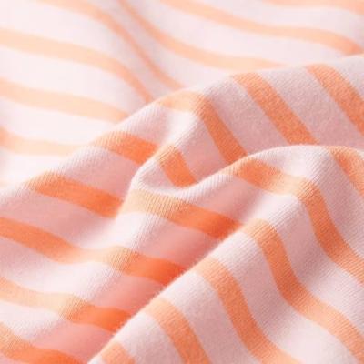 Kinderrokje recht met strepen 104 roze