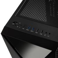 Kolink VOID X Midi-tower Gaming-behuizing, Behuizing Zwart - thumbnail