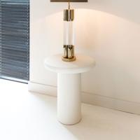 Richmond Bijzettafel 'Bloomstone' 55cm, kleur Wit - thumbnail
