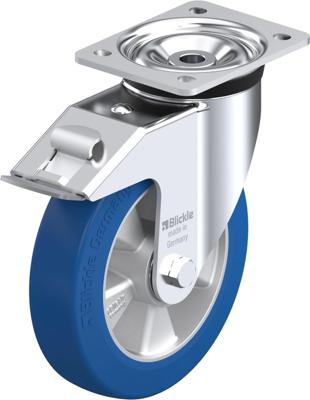 Blickle LK-ALBS 200K-FI Zwenkwiel met rem Wieldiameter: 200 mm Draagvermogen (max.): 600 kg 1 stuk(s)