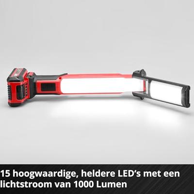 Einhell TE-CL 18/1000 S Li - Solo 4514180 Werklamp LED-lamp werkt op batterij 1000 lm