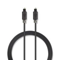 Nedis CABW25000AT20 Optische Audiokabel Toslink Male - Toslink Male 2,0 M Antraciet - thumbnail