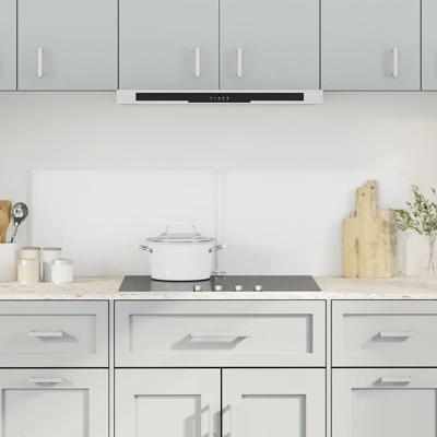 VidaXL Spatschermen keuken 2 st 70x40 cm gehard glas transparant