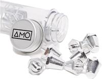 Amo Pro IJzeren Noppen 13x15MM 12 Stuks Aluminium - thumbnail