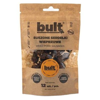 BULT Dried pork sausages - traktatie voor hond - 12